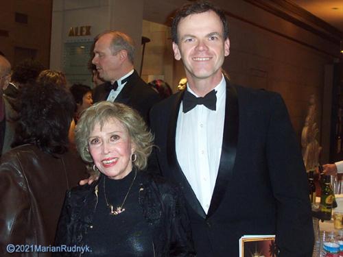 Here I am on the red carpet in 2006 with legendary animation voice actress June Foray who I was fortunate to call friend. She was in awe of my work on TITANIC, & I was on awe of her whole career! She voiced some of the beloved characters in cartoon history.

(c)2006MarianRudnyk